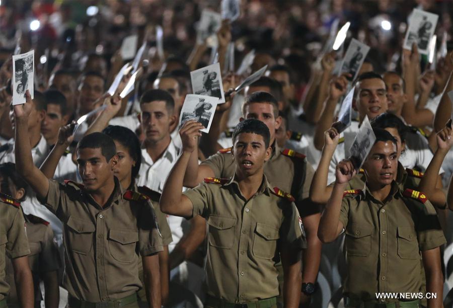 Mais de 55 delega??es participam em tributo a Fidel Castro