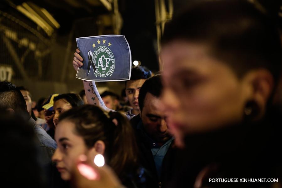 Brasil de luto pela equipe de futebol morta em acidente de avi?o