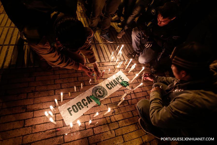 Brasil de luto pela equipe de futebol morta em acidente de avi?o