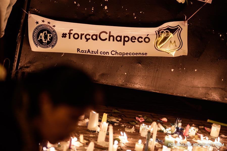 Brasil de luto pela equipe de futebol morta em acidente de avi?o