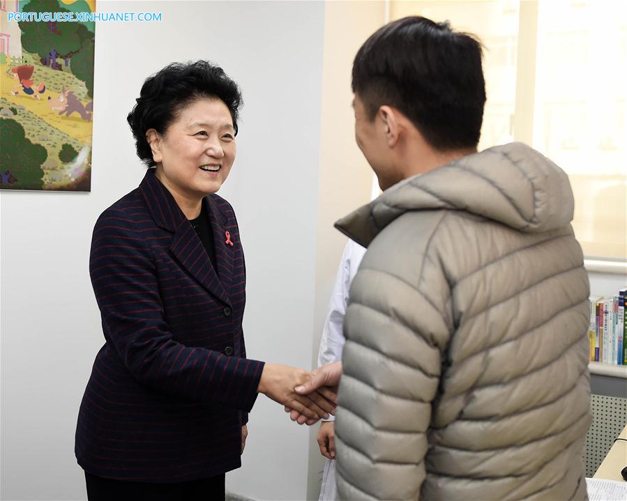 Vice-primeira-ministra da China enfatiza necessidade de preven??o e tratamento de HIV/AIDS