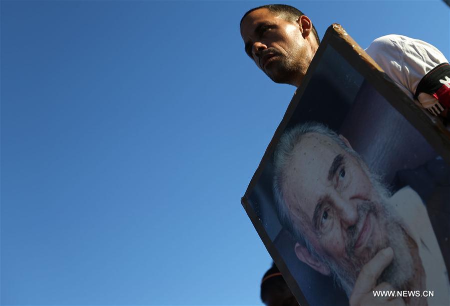 Cinzas de Fidel Castro repousam em Santiago de Cuba