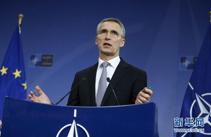 Chanceleres da OTAN chegam a consensos em rela??o ao fortalecimento de parcerias com UE