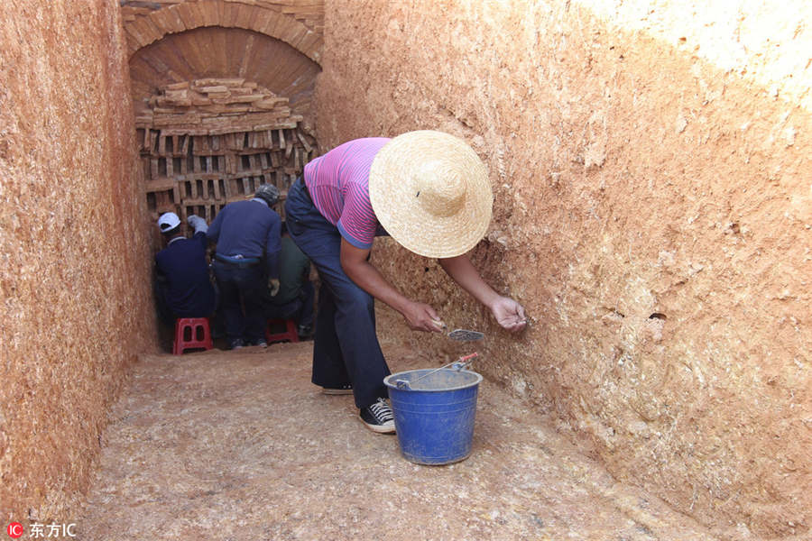 Túmulos antigos de várias dinastias encontrados em Guangzhou