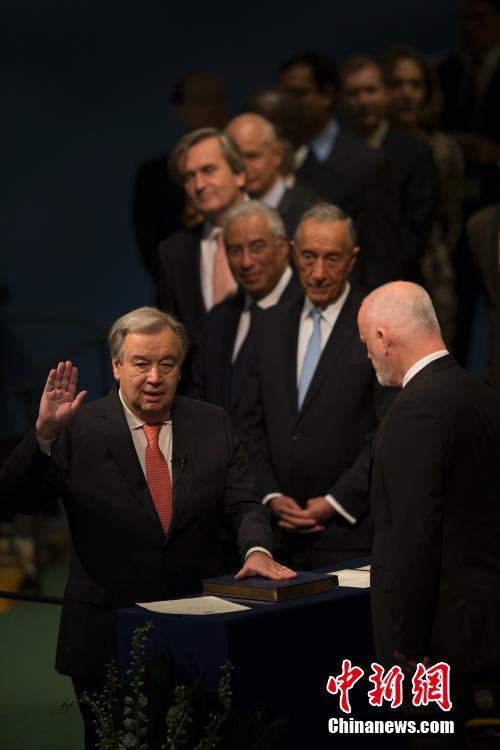 António Guterres presta juramento na sede das Na??es Unidas