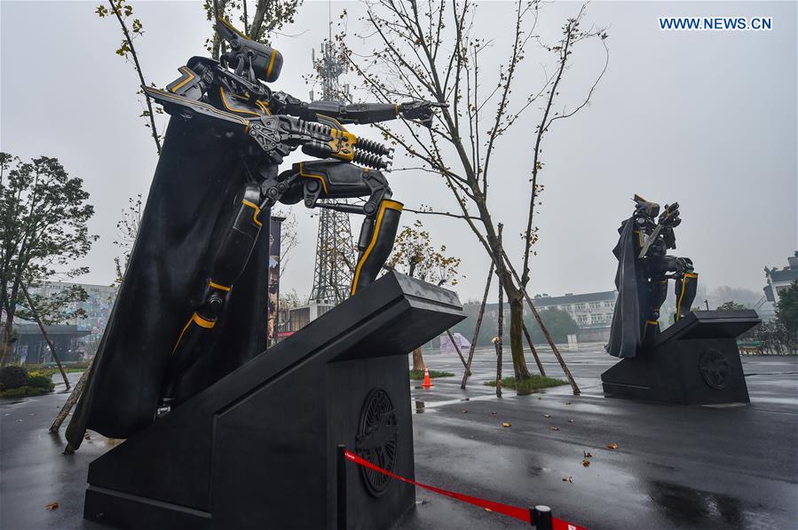 Exibi??o sobre o futuro das artes visuais em Wuzhen