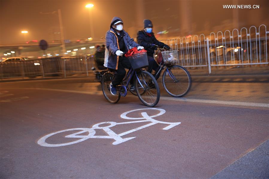Cidades chinesas incentivam os cidad?os ao uso de bicicletas