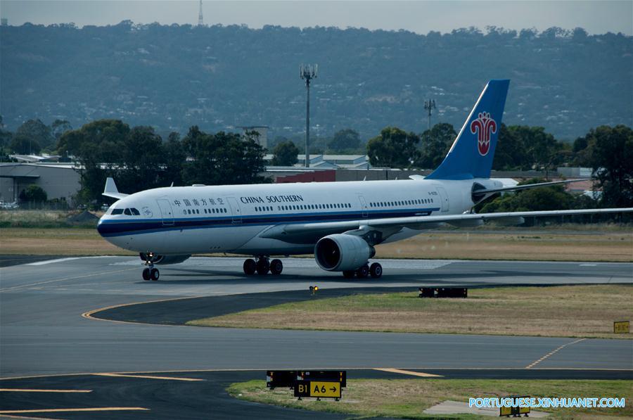 China Southern Airlines lan?a voo direto entre Guangzhou e Adelaide