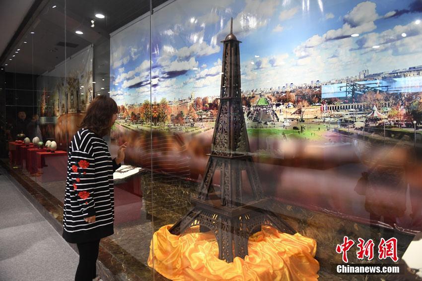 Changchun inaugura exposi??o com 700 obras de arte criadas com chocolate