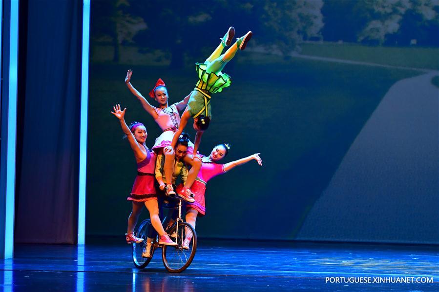 Luoyang realiza 3o Festival de Arte Acrobática da China