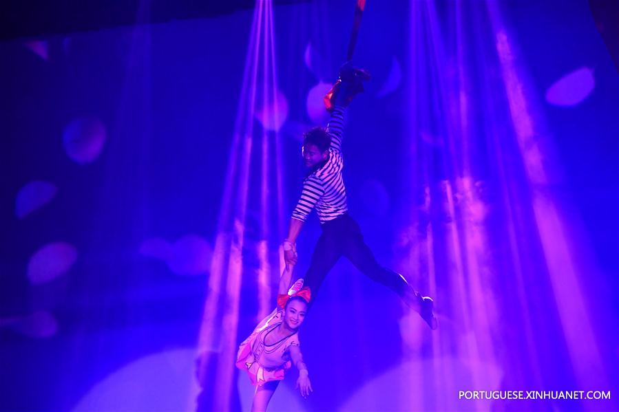 Luoyang realiza 3o Festival de Arte Acrobática da China