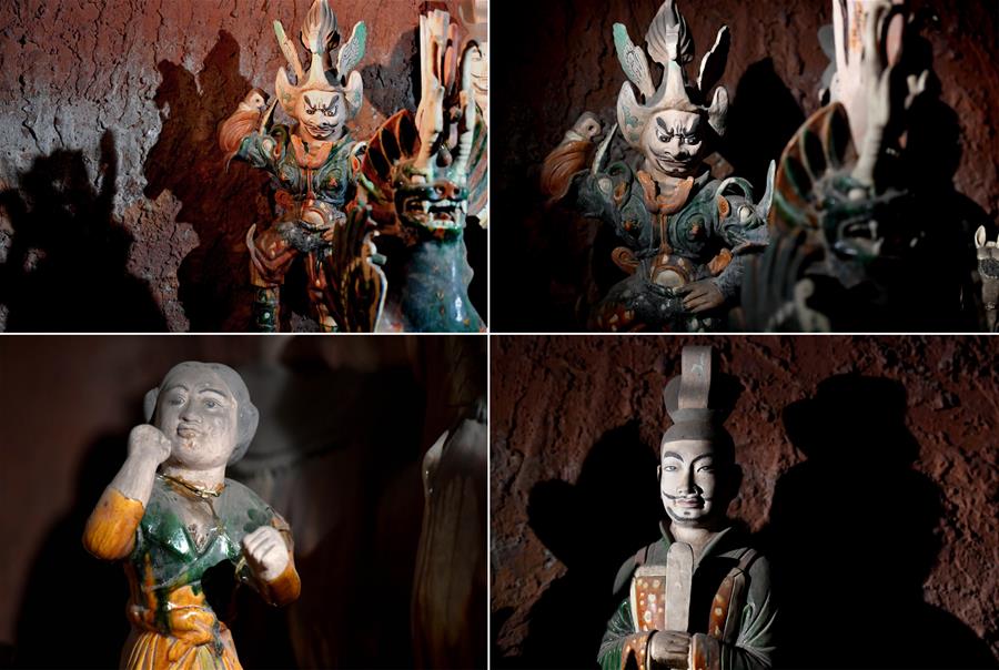 Museu exibe 25 túmulos antigos descobertos na regi?o de Luoyang