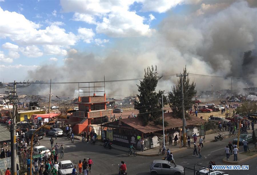 Explos?o em mercado de pirotecnia no México deixa ao menos 27 mortos e 70 feridos
