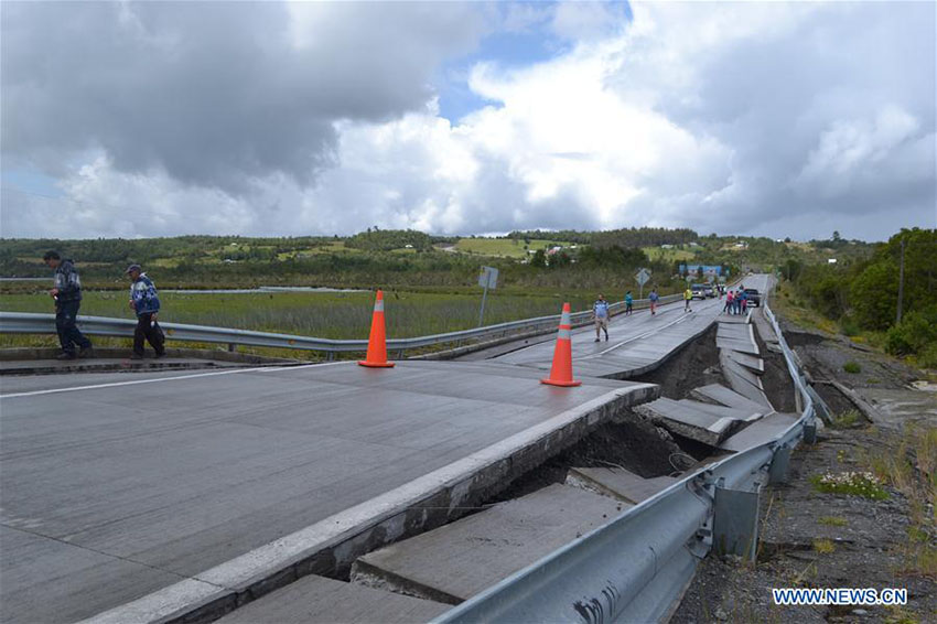 Chile abalado por forte terremoto