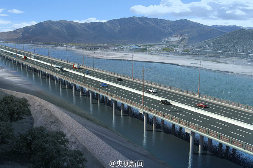 China está a construir estrada circular com maior altitude do mundo no Tibete