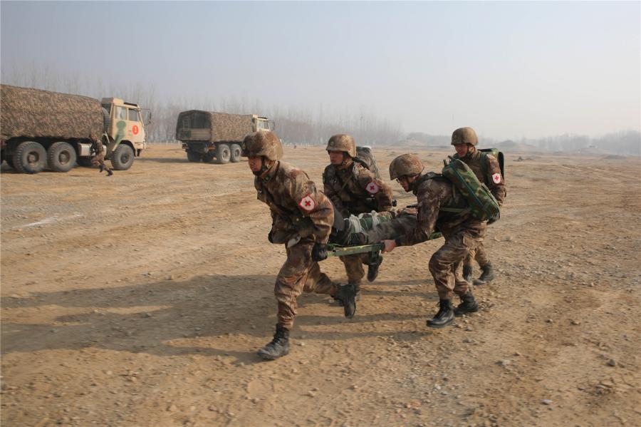 Exército de Liberta??o do Povo realizou a primeira manobra de 2017