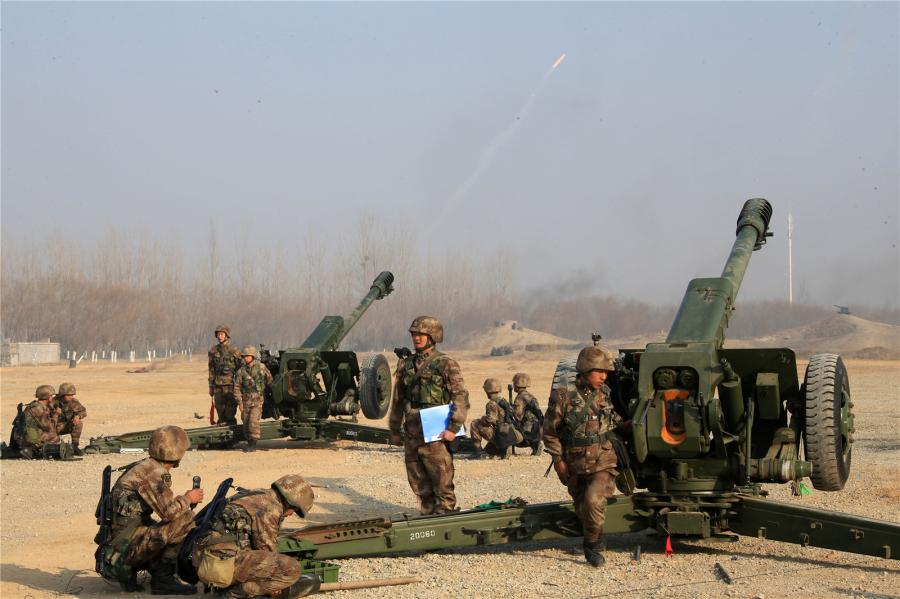 Exército de Liberta??o do Povo realizou a primeira manobra de 2017