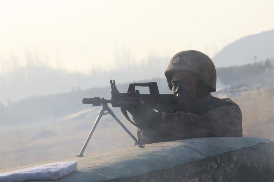 Exército de Liberta??o do Povo realizou a primeira manobra de 2017