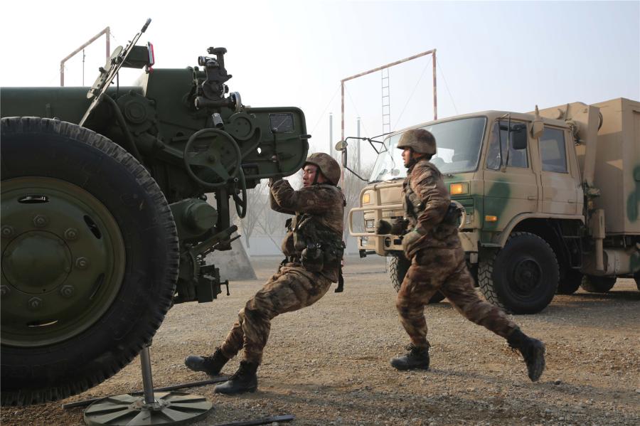 Exército de Liberta??o do Povo realizou a primeira manobra de 2017