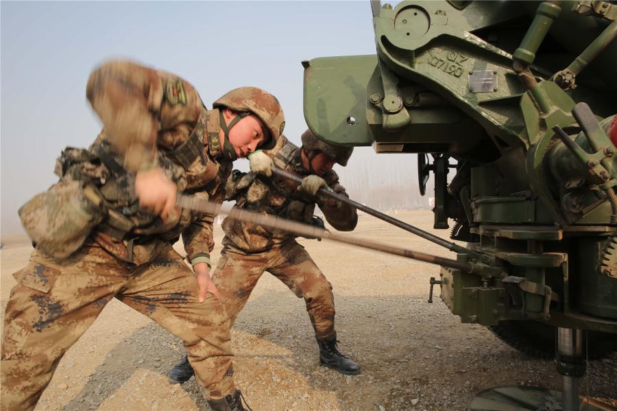 Exército de Liberta??o do Povo realizou a primeira manobra de 2017