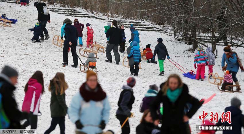 Vaga de frio atinge Europa e América do Norte