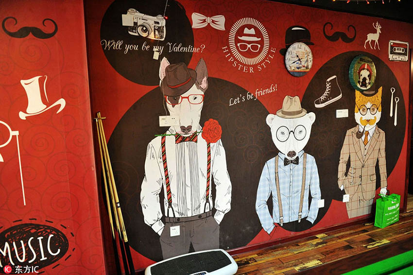 Festas caseiras cada vez mais na moda nas regi?es urbanas da China