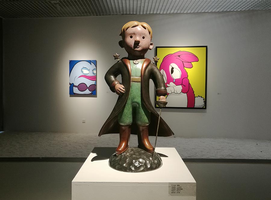 Museu de Songzhuang exibe obras de arte contemporanea chinesa