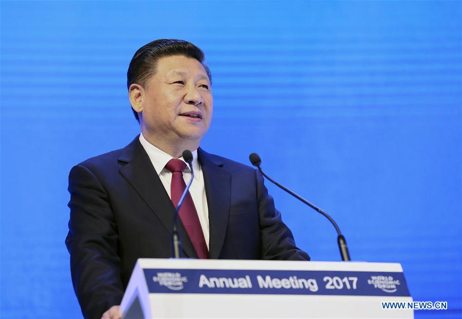 Presidente chinês pronuncia discurso no fórum de Davos pela primeira vez para governan?a global