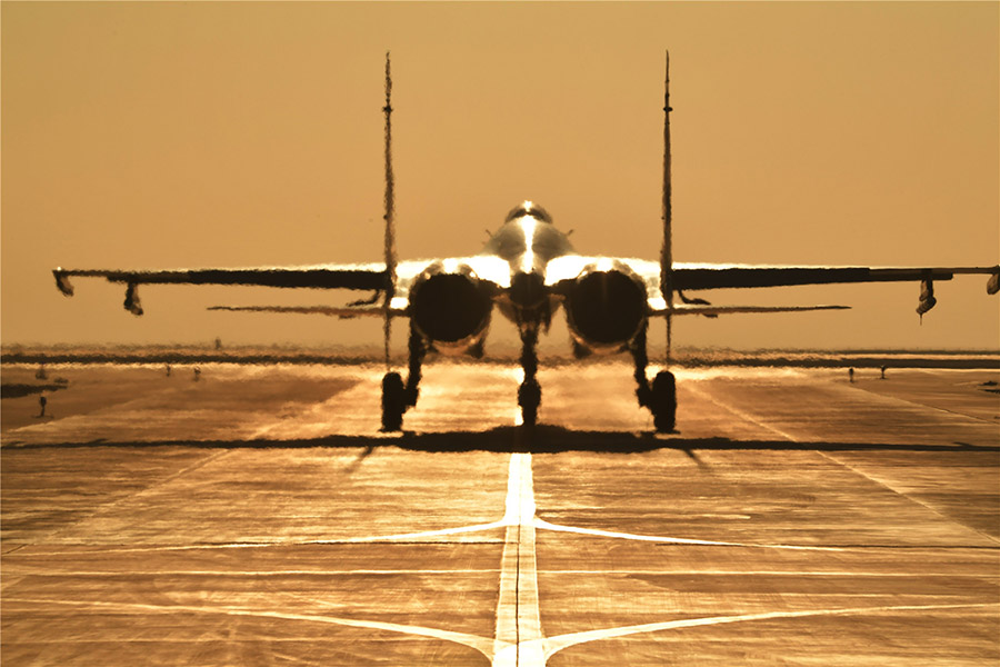 Em imagens: For?a Aérea conduz exercícios militares “Espada Vermelha-2016”