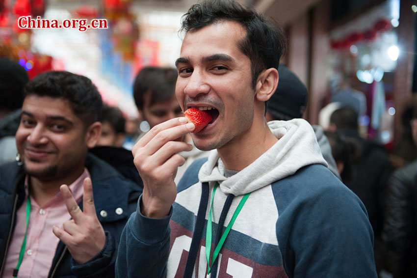 Comunidade estrangeira visita feira temática do Festival da Primavera
