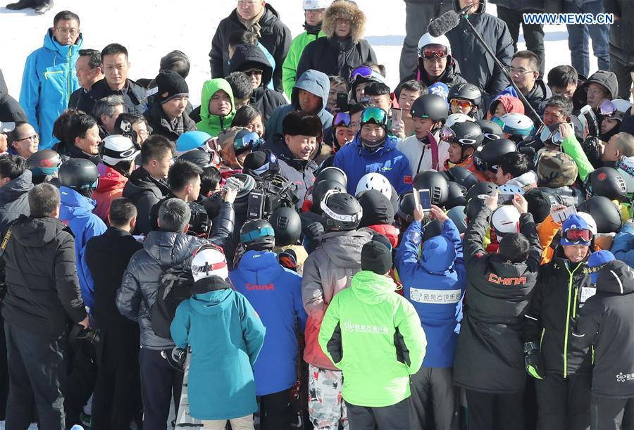 Presidente chinês destaca prepara??o de alta qualidade para Jogos Olímpicos de Inverno 2022