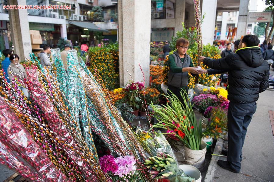 Preparativos para o Festival da Primavera por toda a China