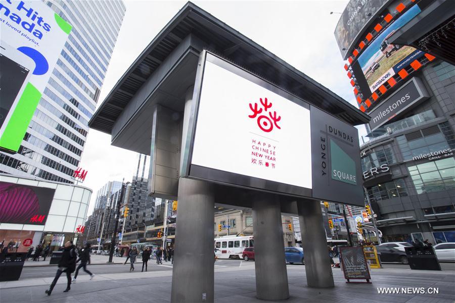 Decora??es do Ano Novo Chinês animam Toronto