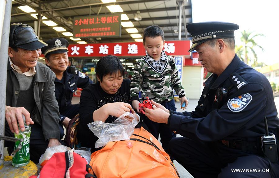 Ferrovias chinesas transportaram 52 milh?es de passageiros durante o Festival da Primavera