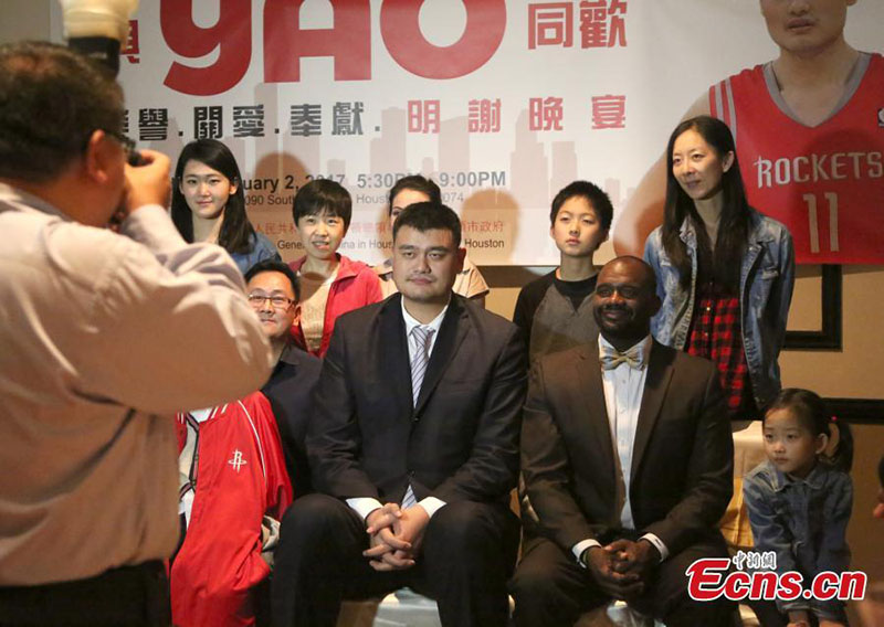 Houston celebra “Dia de Yao Ming”