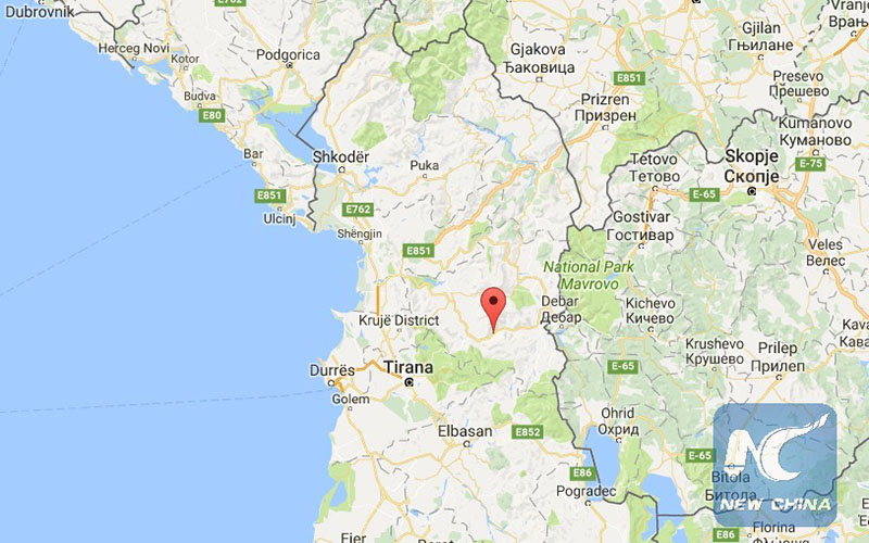 Embaixada chinesa confirma três mineiros chineses soterrados no norte da Albania