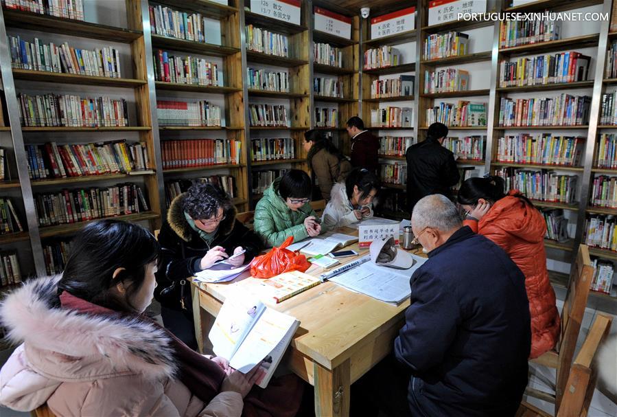 Sete bibliotecas comunitárias s?o instaladas em Hebei desde 2016