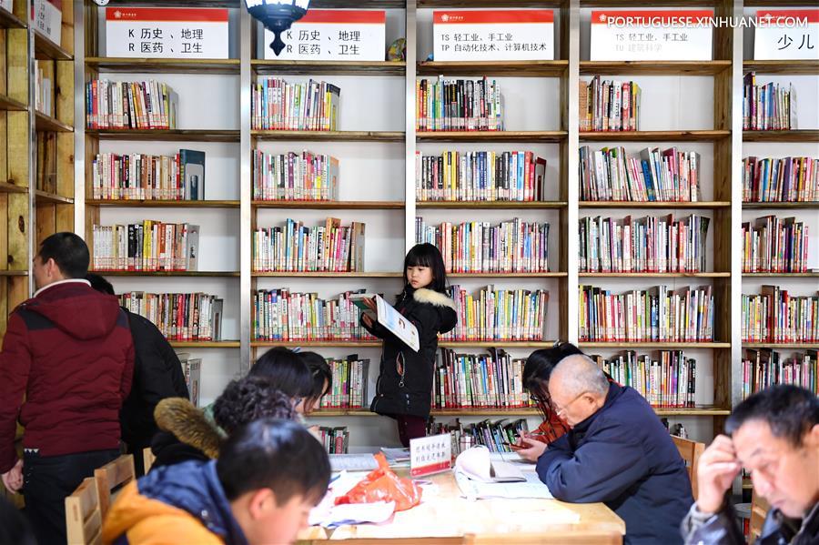 Sete bibliotecas comunitárias s?o instaladas em Hebei desde 2016