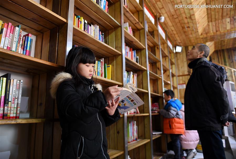 Sete bibliotecas comunitárias s?o instaladas em Hebei desde 2016