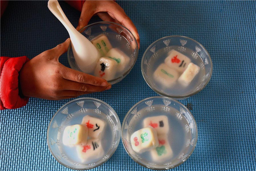 Tangyuan e mahjong: divers?o e iguarias d?o o nó