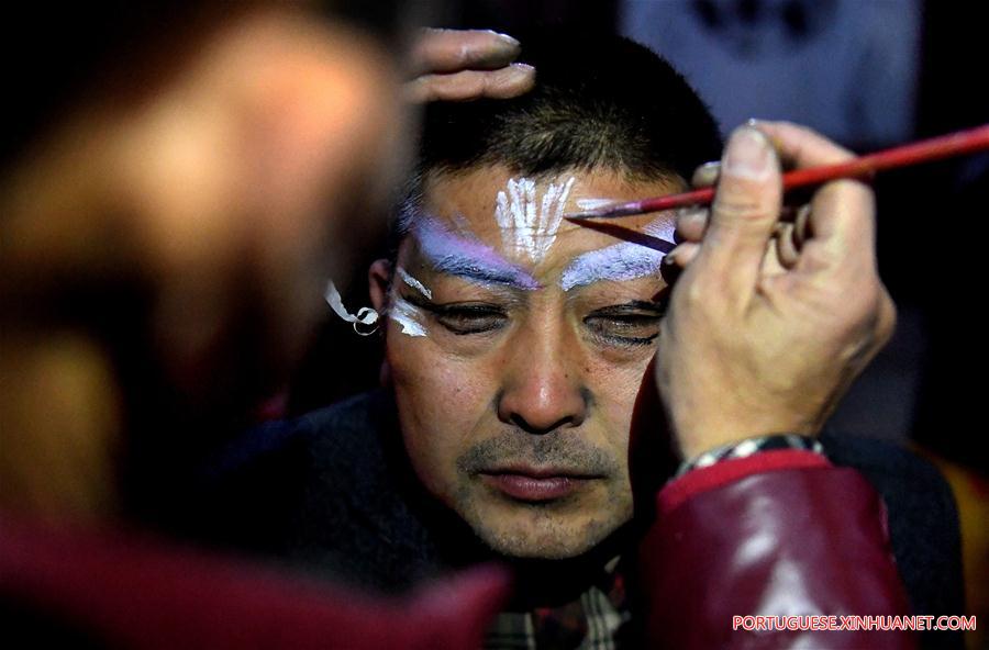 Celebra??es do Festival das Lanternas s?o realizadas em Anhui no leste da China