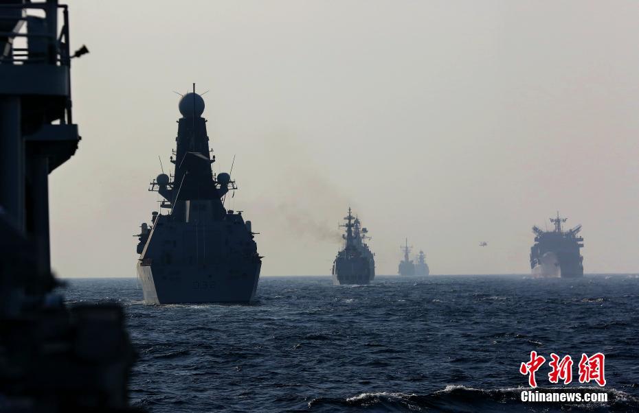 24a frota participa no exercício conjunto “Paz-17”