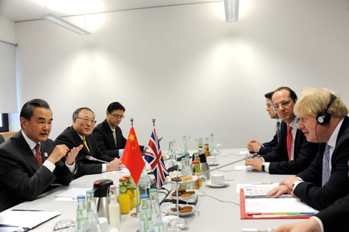 China e Gr?-Bretanha concordam em promover livre comércio mundial