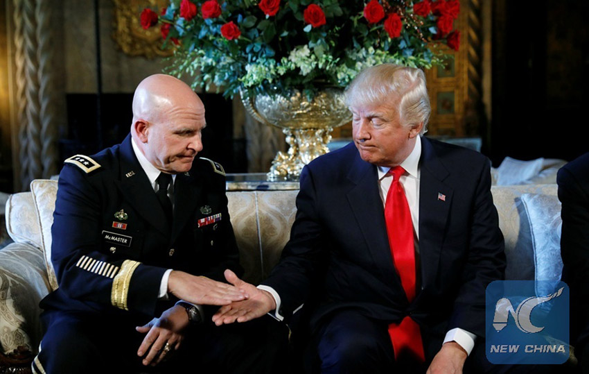 Presidente Trump anuncia General Herbert McMaster como novo conselheiro de seguran?a nacional