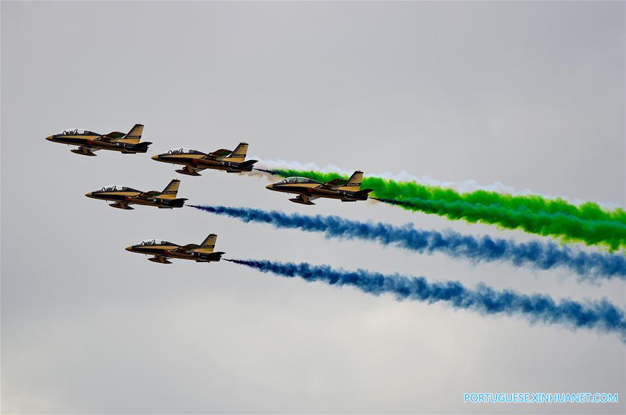 Exposi??o e Conferência Internacional de Defesa é realizada nos Emirados árabes Unidos