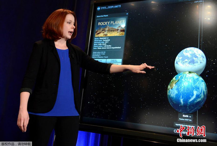 NASA anuncia descoberta de sistema com sete exoplanetas de tamanho da Terra