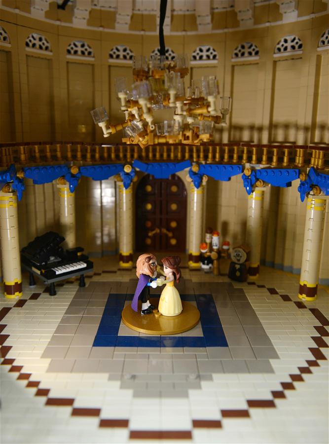 Hong Kong realiza exposi??o de constru??es com blocos de LEGO com o tema de 