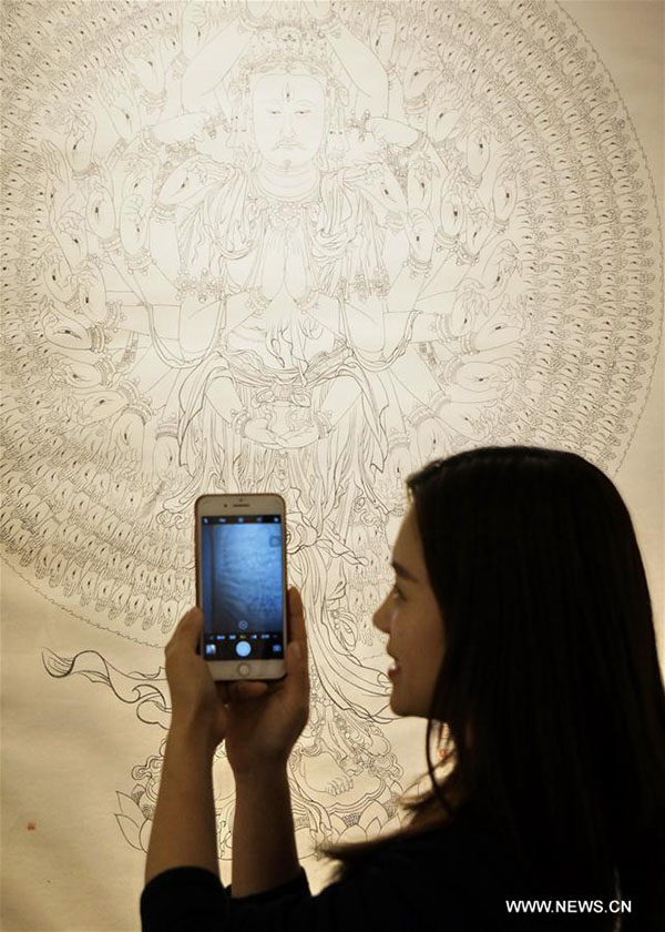 Exibi??o “A Rota da Seda: Reflex?o de uma Aprendizagem Mútua” é realizada em Beijing