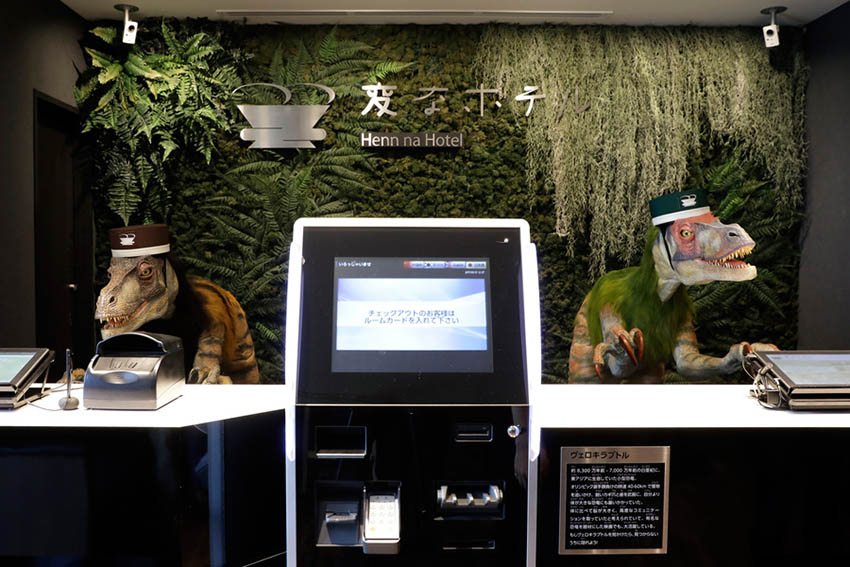 Conhe?a o hotel japonês com funcionários robóticos