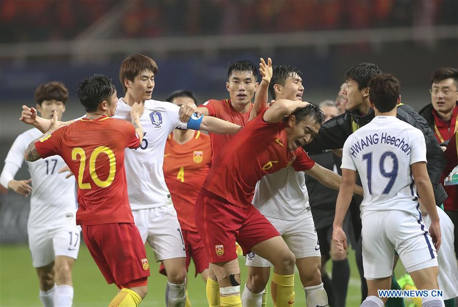 China vence Coreia do Sul e mantém acesa esperan?a de qualifica??o para o Mundial